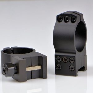 ISS615M #1. Warne Rings 30mm High - Tactical Matte