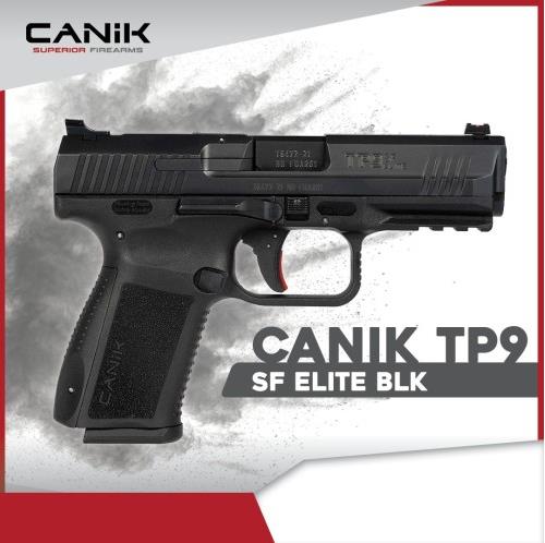 BOSCAN9TP9SFE #1. Canik TP9 SF Elite Black 9x19mm 15-15