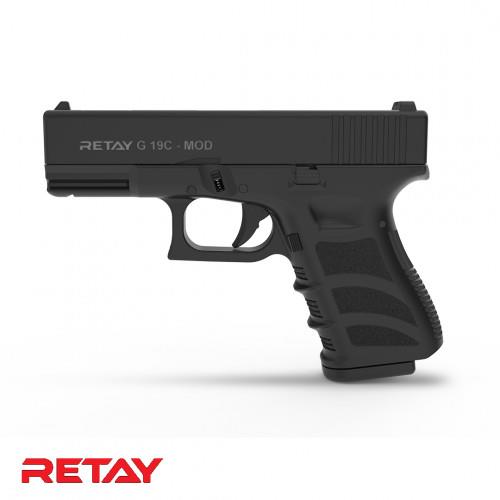 BUXG19CB #1. Retay G19c Black - Blank Gun