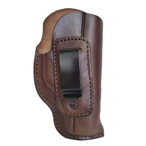 ELP143WCZ75RBR #1. El Paso Moulded Clipon Holster CZ 75 Right Hand Brown Inside Waistband