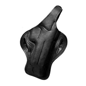 ELP110WPX4RHBL #1. El Paso Shado Leather Holster Beretta PX4 Right Hand Black Outside Waistband