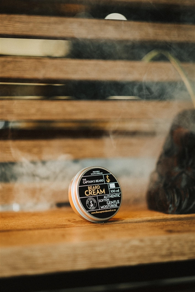 TCBSKU030 #1. The Captain's Beard Beard Cream 100ml