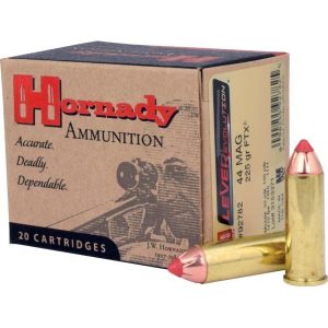 ISS92782 #1. Ammo 44 Mag 225Gr Hornady FTX LEVERevolution 20's