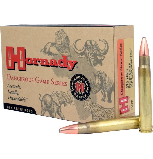 ISS8508 #1. Ammo 375 H&H 270Gr Hornady Superformance SP-RP 20's