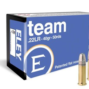 SGAE22TEAM #1. Ammo 22 LR 40Gr Eley Team Flat Nose 50's