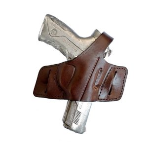 ELP101WTP9RBR #1. El Paso Bikini Leather Holster Canik TP9 Right Hand Brown