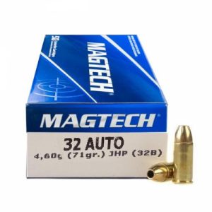 FORAH-0011 #1. Ammo 7.65mm (32 ACP) 71Gr Magtech JHP 50's