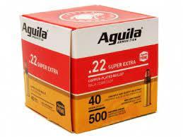 DFAG1B221115 #1. Ammo 22LR 40GR Aguila HV SP (500)