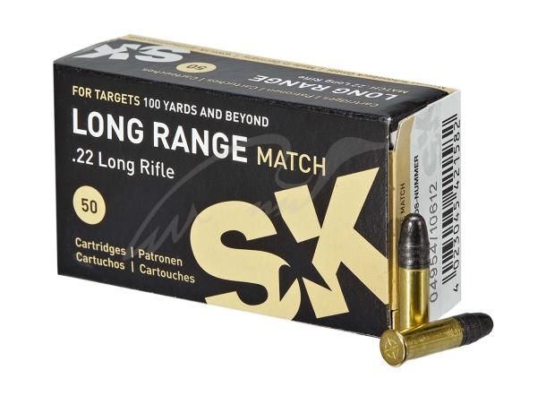 NOR420158 #1. Ammo 22 LR 40gr SK Lapua Long Rang Match 50's