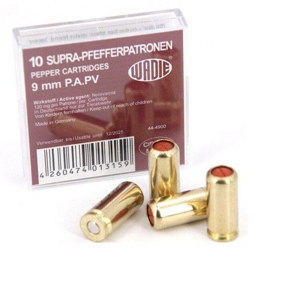 BUXWADIEPP #1. Ammo 9mm PA.P.V Pepper 10's