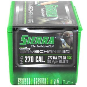 AOFS4475 #1. P 270 Cal (.277) 175Gr Sierra TGK GameChanger