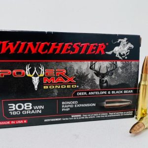 NYAW-X3086BP #2. Ammo 308 Win 180gr Winchester Powermax Bonded 20's