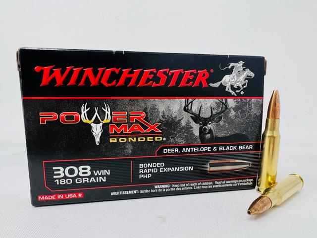 NYAW-X3086BP #2. Ammo 308 Win 180gr Winchester Powermax Bonded 20's