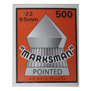FORAW06 #1. Marksman Pellet 5.5mm No2 Pointed Pellets 500's