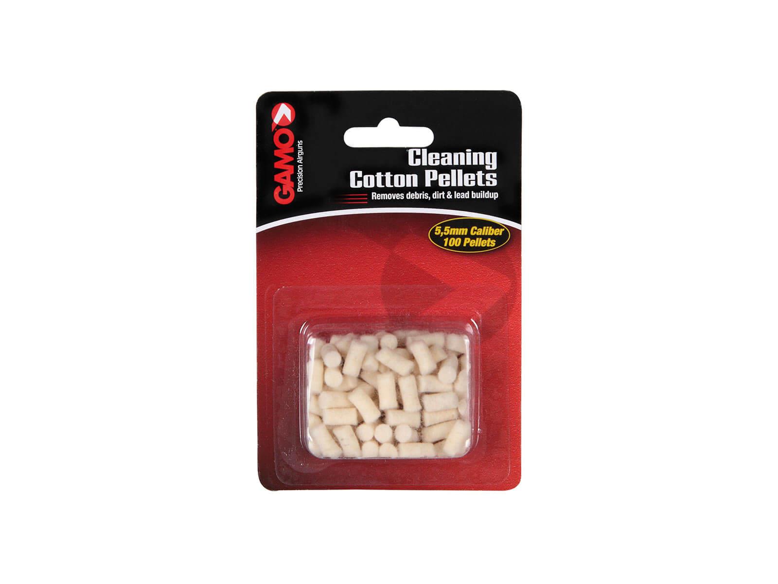 FORGM-034 #1. Gamo Cleaning Cotton Pellets 5.5mm 100's