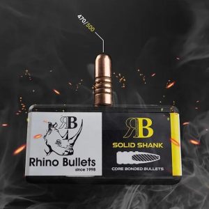 RHI470/500/SS20 #1. P 470 Cal 500Gr Rhino Solid Shank 20's