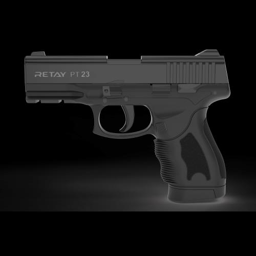 BUXPT23B #1. Retay PT23 Black Blank Gun