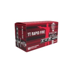 SGAFI22TTRRN40P #1. Ammo 22LR FIOCCHI Rapid Fire 40Gr LRN Per 50