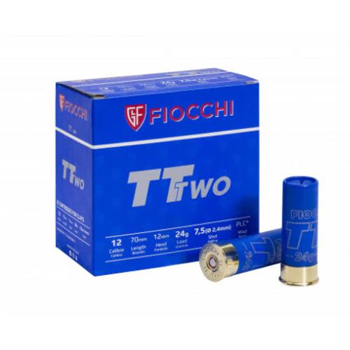 SGAFI12TT2875P #1. Ammo 12Ga 28gr FIOCCHI TT2 No 7.5 25's