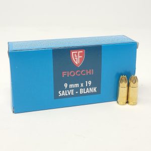 SGAFI9MMBLANKP #1. Ammo 9MM FIOCCHI BLANK 50s