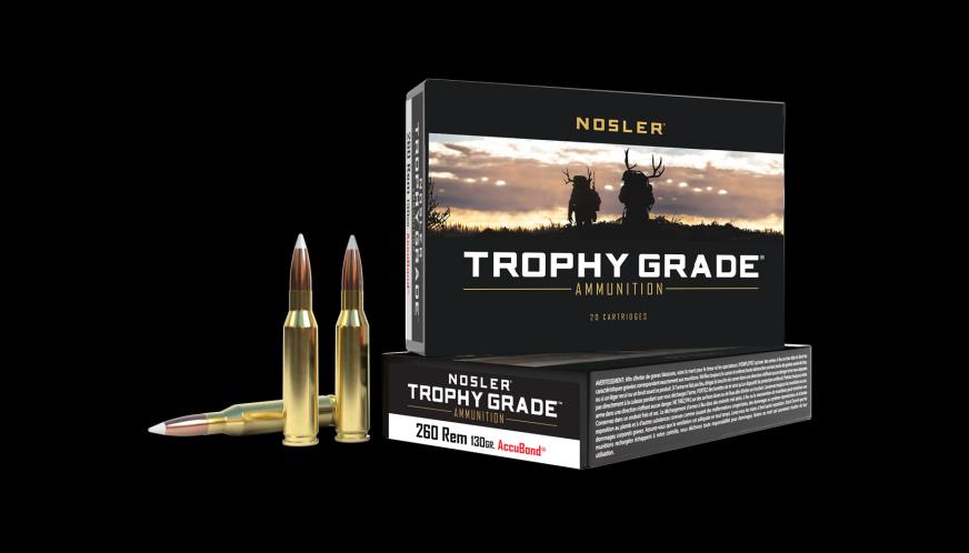 ISS60024 #1. Ammo 260 Rem 130gr TG Nosler Accubond (20)
