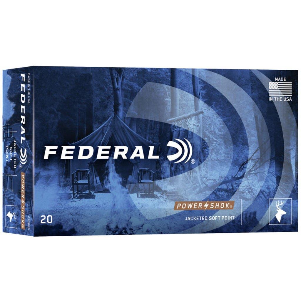 AF01 #1. Ammo 243 WIN 80Gr Federal Power Shok 20's