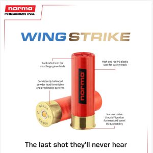 NOR1198072875 #1. Ammo 12 GA 7.5 28Gr Norma Shotshell Wing Strike 25's