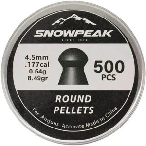 KIL60AAR500-4.5 #1. Air Rifle 4.5mm Round Pellet Snowpeak- 500's