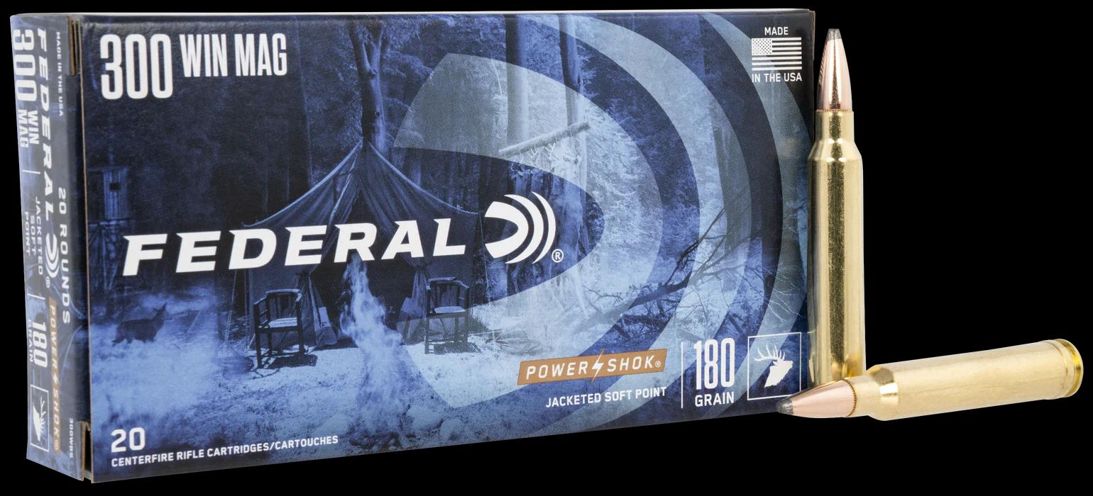 FORAF08 #1. Ammo 300 WM 180gr Federal Power Shok 20's
