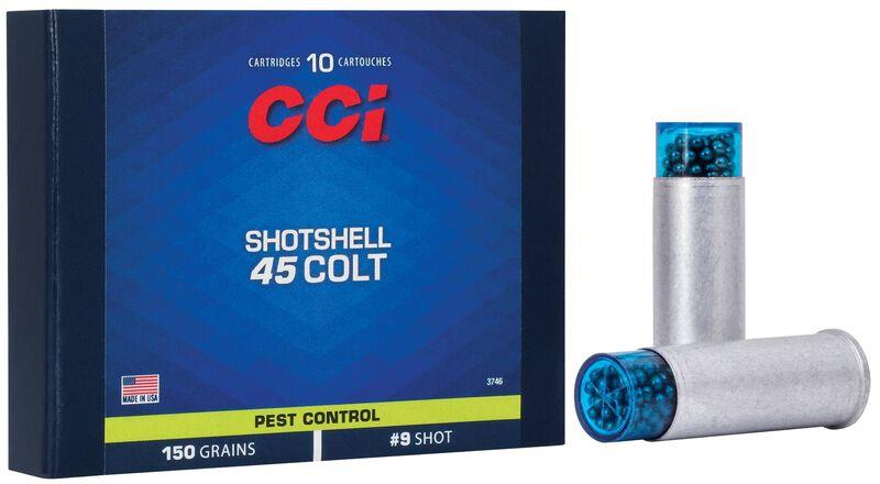 FORAF-082 #1. Ammo 45 Colt CCI Shotshell 10's