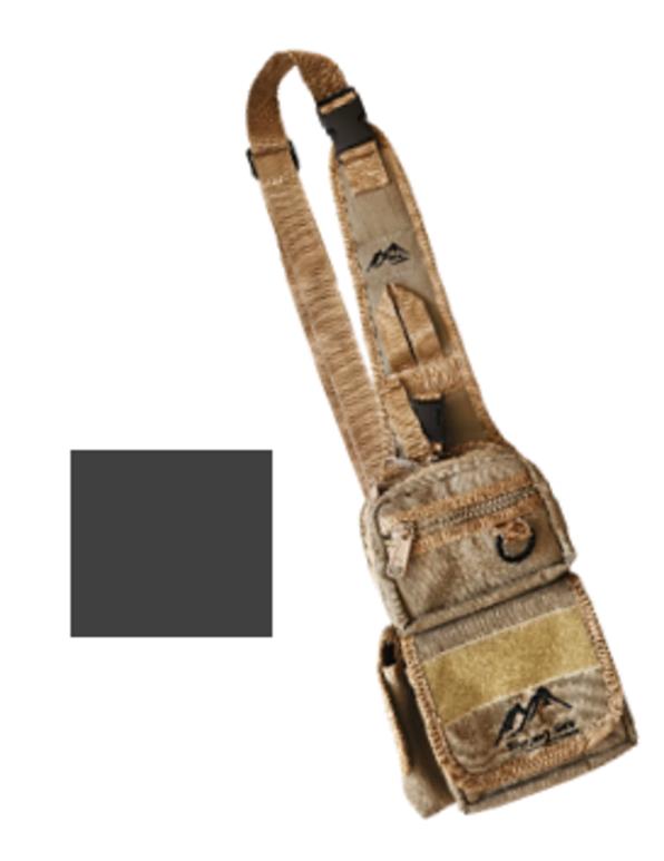 EDG1009IG #1. Everyday Gear Cross Shoulder Bag EDC Compact Iron Grey