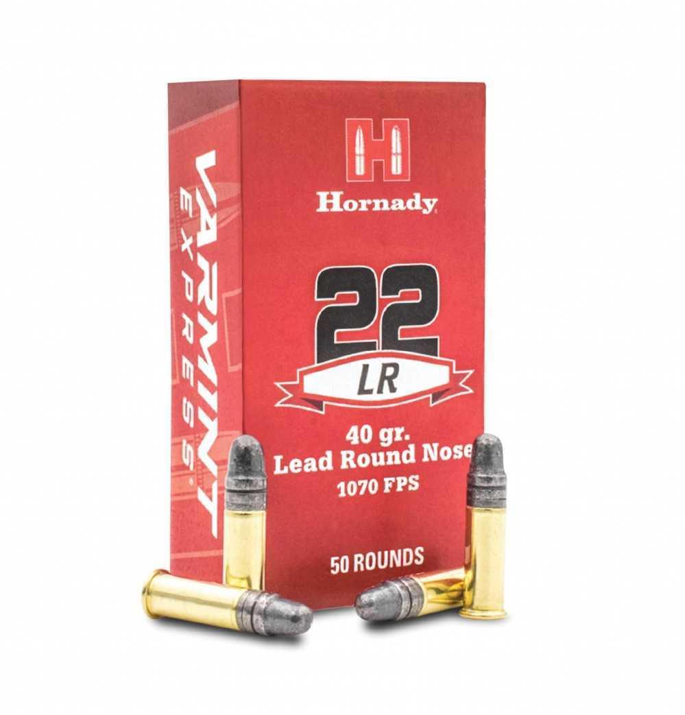 ISS83211 #1. Ammo 22LR 40Gr Hornady LRN 50's