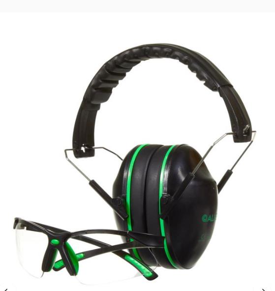 ISS2325 #1. Allen Gamma Junior Muff & Glasses