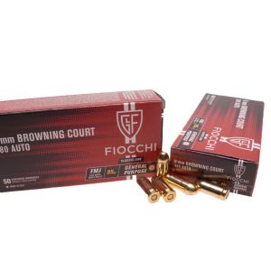 ISS70934000 #1. Ammo 380 Auto (9mm Short) 95Gr Fiocchi FMJ 50's