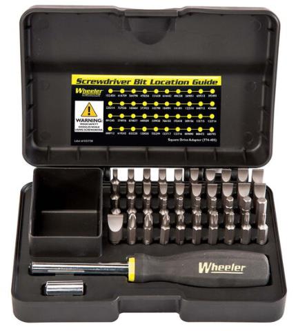 ISS4001006 #1. Wheeler 43 Piece Gunsmithing Screwdriver Set
