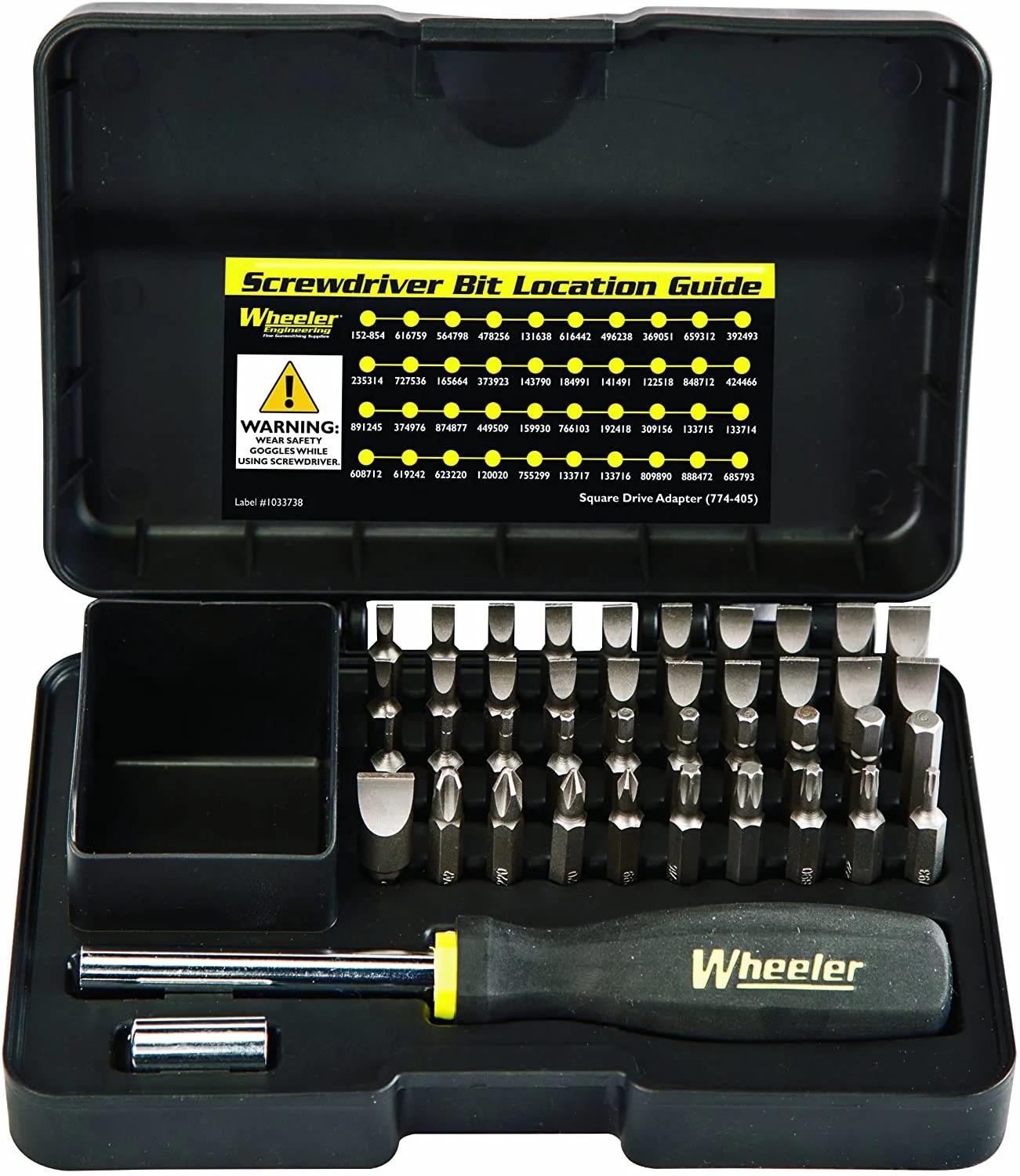 ISS562194 #1. Wheeler Professional Gunsmith Screwdriver KIT 89PC