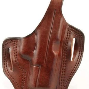 ELP101-SNUB6LHBR #1. El Paso Shado Leather Holster 38 6Shot Brown LH