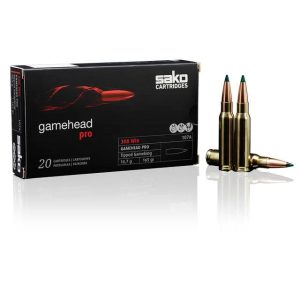 NORC629107ASA10 #1. Ammo 308 WIN Gamehead Pro 165GR Sako Sierra Gamechanger 20's