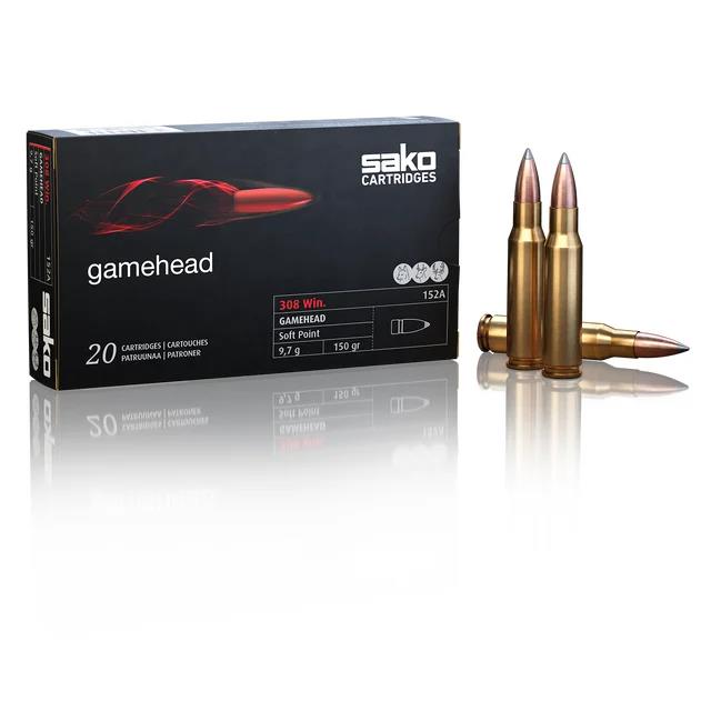 RAPC629153ASA10 #1. Ammo 308 Win 180Gr Sako GameHead SP
