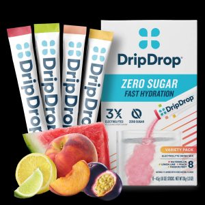 SGBDRI009 #1. Dripdrop Zero Rehydration Variety 8's