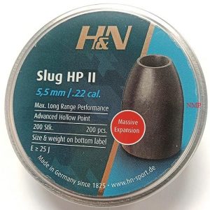 AOSHN9635510271 #1. H&N Slug HP .217 27GR 5.51mm (200)