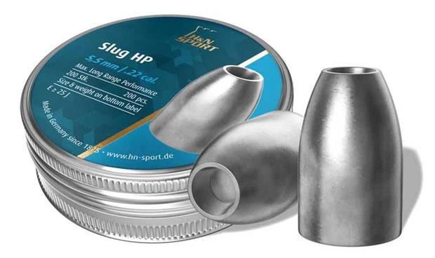 AOSHN9635530251 #1. H&N Slug HP .218 25GR 5.53mm (200)