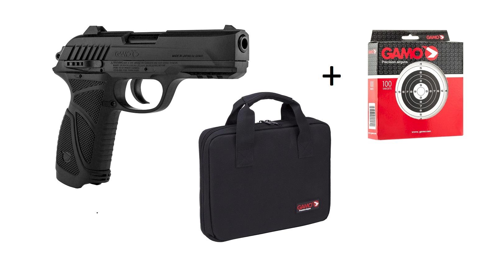 FORGM-0148 #1. Air Pistol PT-85 Blowback Gamo Combo Pack