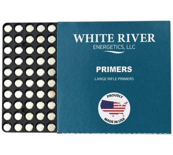 NORLR-5000 #1. White River Energetics Large Rifle Primer 100's