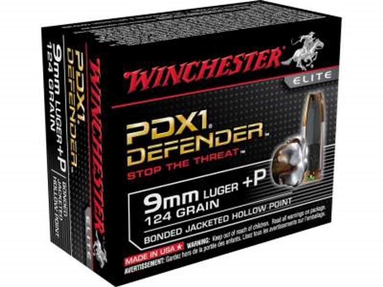 NYAW-S9MMPDB #1. Ammo 9mm P 124Gr WIN GR Bond PDX1DEF25'