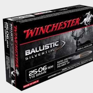 NYAW-SBST2506 #1. Ammo 25-06 Rem 115Gr Winchester BALLISTIC SILVERTIP 20's