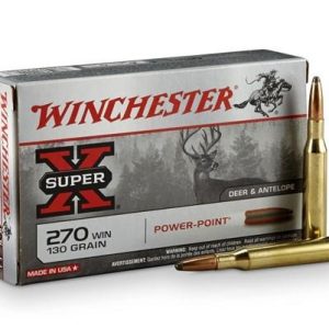NYAW-X2705 #1. Ammo 270 Win 130Gr WIN Powerpoint 20's