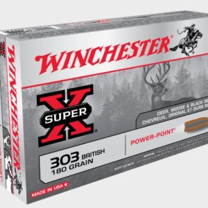 NYAW-X303B1 #1. Ammo 303 Brit 180gr Winchester Super X Powerpoint 20's