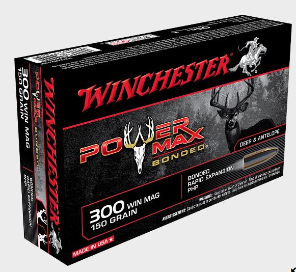 NYAW-X30WM1BP #1. Ammo 300 WM 150Gr Winchester P/Max Bonded 20's