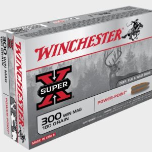 NYAW-X30WM2 #1. Ammo 300 WM 180Gr WIN Super-X Powerpoint 20's